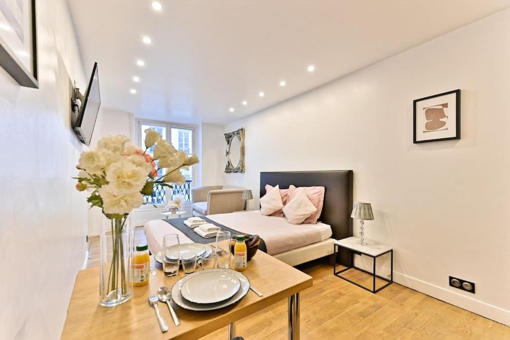 Agreable Appartement Proche Galerie Lafayette - II ปารีส ภายนอก รูปภาพ